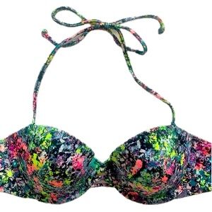 Victoria’s Secret Bandeau Push-up Swim Top - 32C